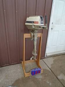 Chrysler 3.6 hp model 32 HC. Turns over. Nice Condition. As shown.