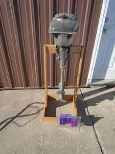 1949-52 Voyaguer 4.2 hp. Turns over. Looks complete. Built by Champion. As shown.