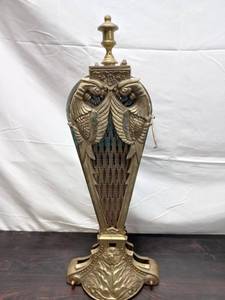 lot 69 image: Vintage Brass Fireplace Scree