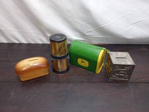 lot 73 image: Collection Of Vintage Banks