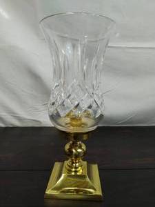 lot 47 image: Vintage Waterford Crystal Candlestick Holder
