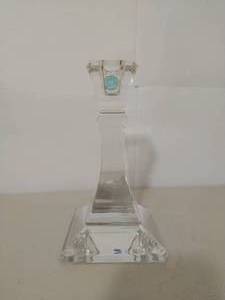 lot 19 image: Single Tiffany & Co. Crystal Candlestick Holder