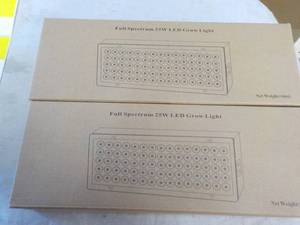 lot 67 image: 2 - 25W LED Grow Lights...