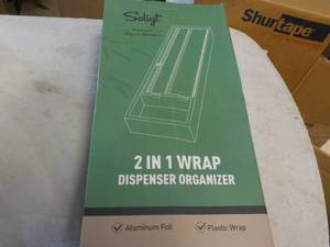 lot 78 image: Soligt 2 in 1 Wrap Dispenser Organi...