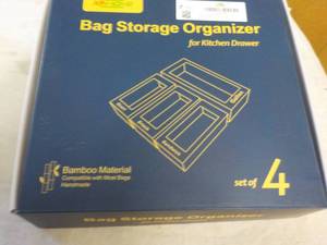lot 82 image: Bag Storage Organizer for Kitchen D...
