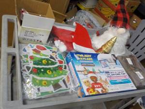 lot 99 image: Gnome Tree Topper and Xmas Dcor...