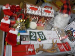 lot 100 image: Gnome Tree Topper and Xmas Dcor...