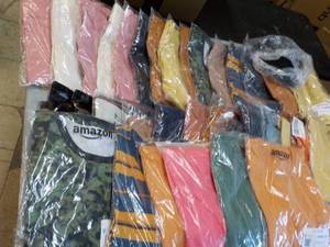 lot 107 image: 36 New Clothing with Tags Good Thr...