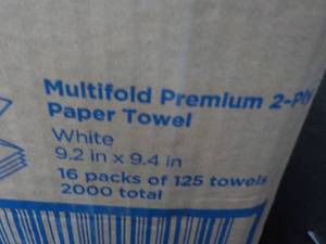 lot 6 image: Case of 2000 Total Multi Fold 2 Ply...