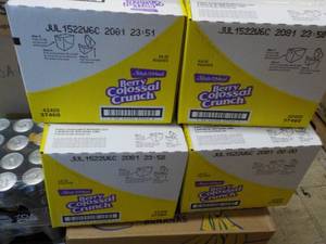 lot 16 image: 6 Boxes Malt O Meal Berry Colossal ...