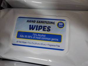 lot 23 image: 30 Packs 80 ct each Hand Sanitizing...