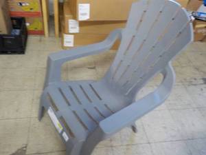 lot 47 image: Adirondack Resin Chair...