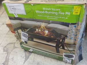 lot 139 image: 30 Square Wood Burning Fire Pit...