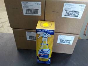 lot 220 image: 4 - 32 Count Boxes Lysol Smart Clea...