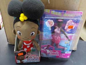 lot 240 image: ADA Twist Scientist and Barbie...