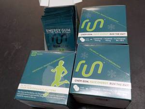 lot 243 image: 4 - 12 packs Run Gum Wintergreen En...