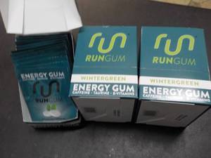 lot 245 image: 3 - 12 packs Run Gum Wintergreen En...