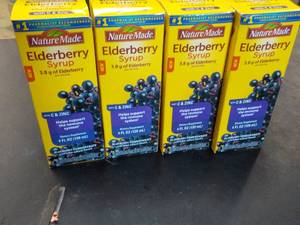 lot 256 image: 4 - 4 oz Nature Made Elderberry Syr...