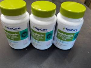 lot 275 image: 3 Top Care  120 Count Each Melatoni...