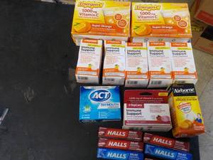 lot 293 image: Emergen C, Immune Support and Halls...