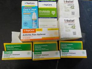 lot 296 image: Pain Relief Products and Antibiotic...