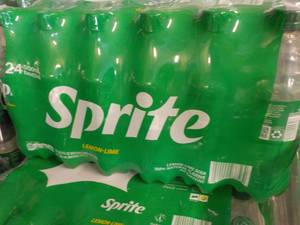 lot 347 image: 24 Pack Sprite Lemon Lime...