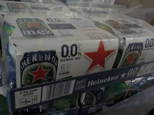 lot 351 image: 4-6 Packs Heineken Non Alcoholic ...