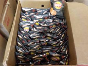 lot 373 image: Case of Lays Barbecue Chips...