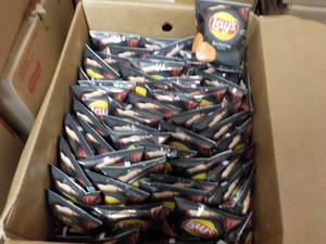 lot 374 image: Case of Lays Barbecue Chips...