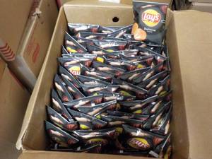 lot 375 image: Case of Lays Barbecue Chips...