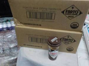 lot 380 image: 2 - 12 Packs Forto Vanilla Latte Co...