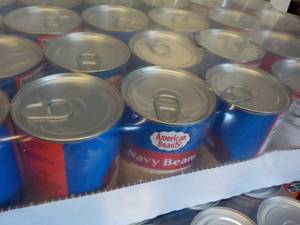 lot 400 image: 24 pack American Beauty Navy Beans...