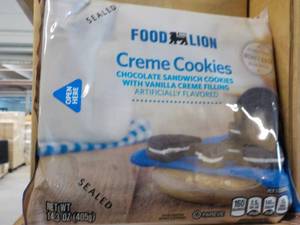 lot 407 image: Case of 12 Food Lion Crme Cookies...