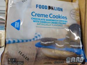 lot 408 image: Case of 12 Food Lion Crme Cookies...