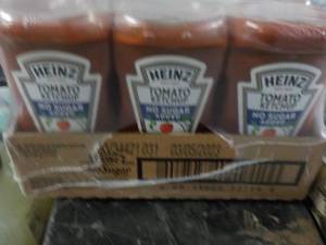 lot 416 image: 6 - 13 oz Heinz Tomato Ketchup No S...