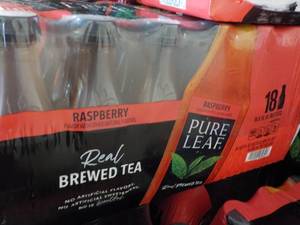 lot 436 image: 18 Pack Pure Leaf Raspberry Brewed ...