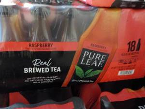 lot 437 image: 18 Pack Pure Leaf Raspberry Brewed ...