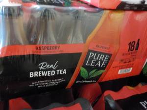 lot 438 image: 18 Pack Pure Leaf Raspberry Brewed ...
