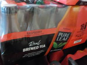 lot 439 image: 18 Pack Pure Leaf Raspberry Brewed ...