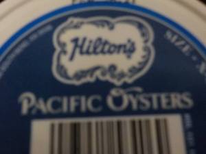 lot 467 image: 6 - 8 oz Hiltons Frozen Pacific Oy...