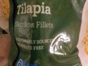 lot 479 image: 3 - 32 oz Frozen Bags Tilapia Skinl...