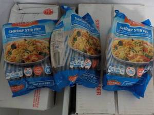 lot 483 image: 3 Frozen Pkgs Gourmet Dining Shrimp...