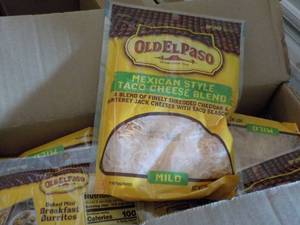 lot 499 image: 12 - 7 oz Frozen pkgs Old El Paso M...