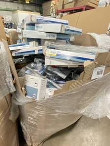HUGE LOT of Plumbing Supplies, Towel Bars, Toilet Paper Holders, MOEN, DELTA and more..
