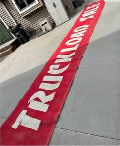 Truckload Sale Sign