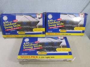 lot 60 image: (BS) 3 Boxes GE 450 Light Swag Styl...