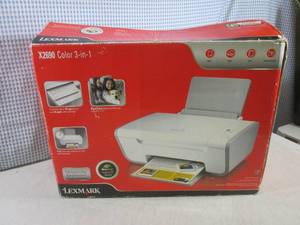lot 62 image: (EW6) Lexmark X2690 Color 3-In-1 Pr...