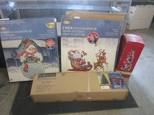 lot 66 image: (RMT) 6.5 Foot Pre-Lit Christmas Tr...