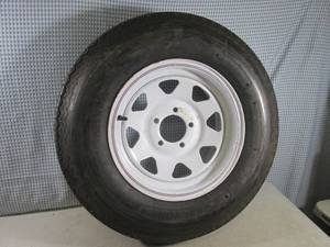 lot 67 image: (F-1) Trailer Wheel F78-14 S.T. Rep...