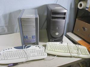 lot 83 image: (EW4) 2 Computer Towers - Dell Dime...